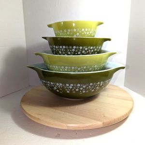 Pyrex Resting Mixing Bowls Spring Blossom Cinderella